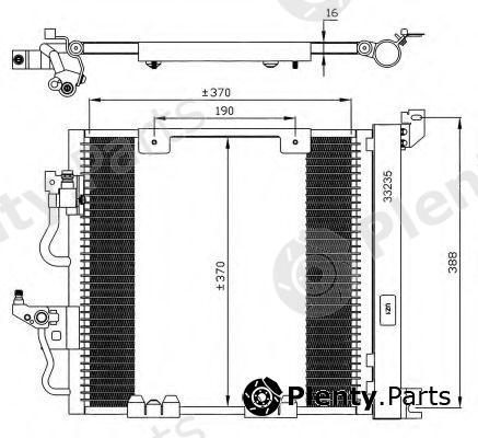  NRF part 35598 Condenser, air conditioning