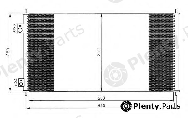  NRF part 35663 Condenser, air conditioning