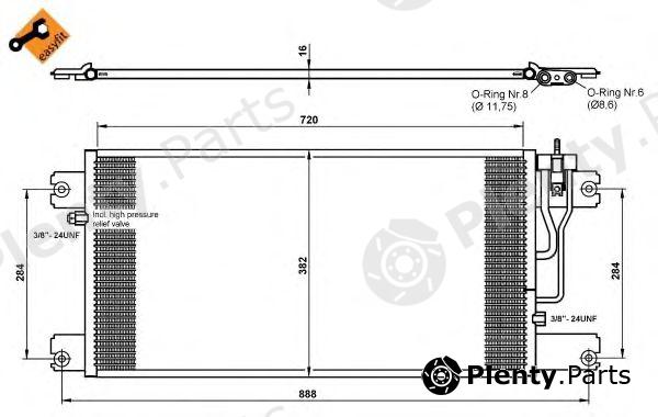  NRF part 35762 Condenser, air conditioning