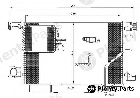  NRF part 35774 Condenser, air conditioning