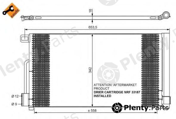  NRF part 35777 Condenser, air conditioning