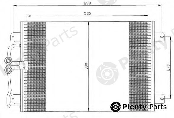  NRF part 35832 Condenser, air conditioning