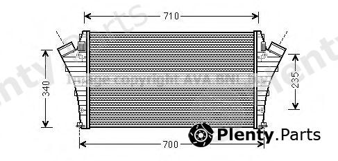  AVA QUALITY COOLING part OLA4492 Intercooler, charger
