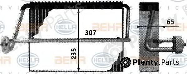  BEHR part 8FV351210-701 (8FV351210701) Evaporator, air conditioning