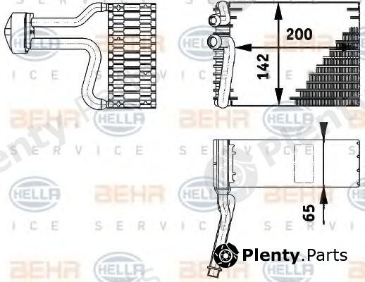  BEHR part 8FV351211-751 (8FV351211751) Evaporator, air conditioning