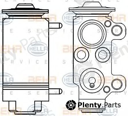  BEHR part 8UW351234-131 (8UW351234131) Expansion Valve, air conditioning