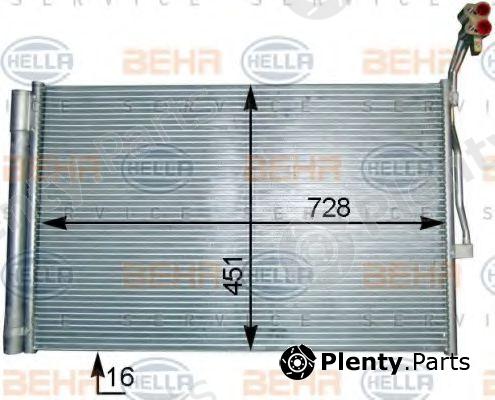  BEHR part 8FC351343-161 (8FC351343161) Condenser, air conditioning