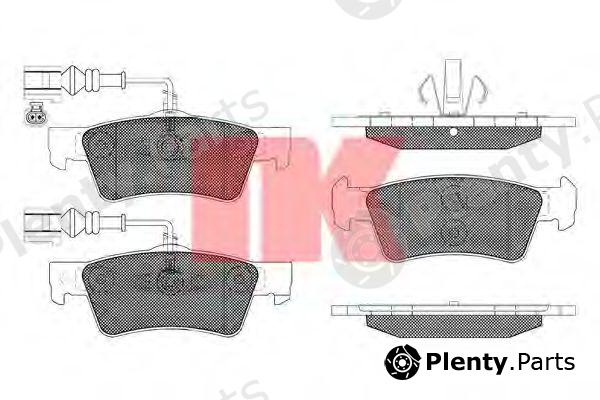  NK part 224767 Brake Pad Set, disc brake