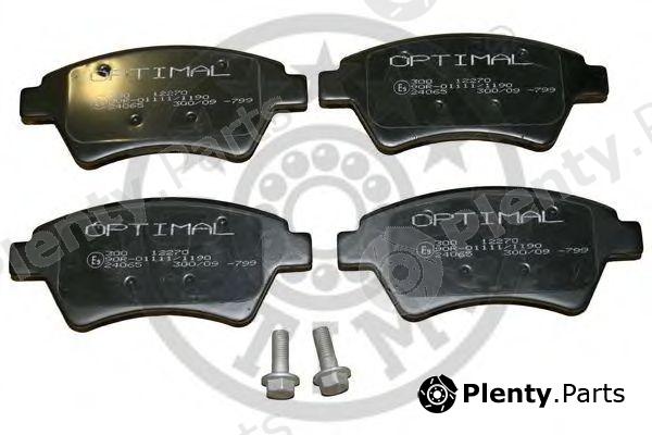  OPTIMAL part 12270 Brake Pad Set, disc brake