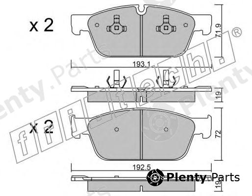  fri.tech. part 983.0 (9830) Brake Pad Set, disc brake