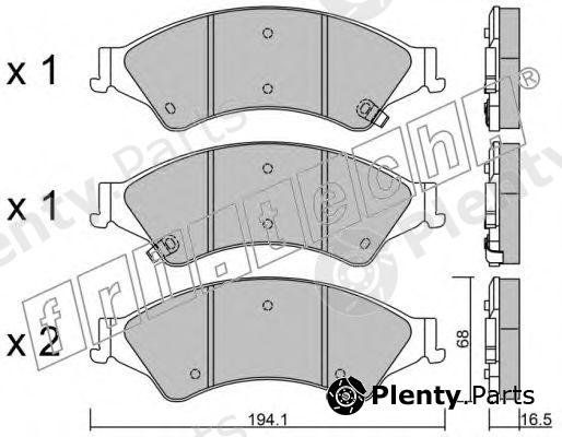 fri.tech. part 987.0 (9870) Brake Pad Set, disc brake