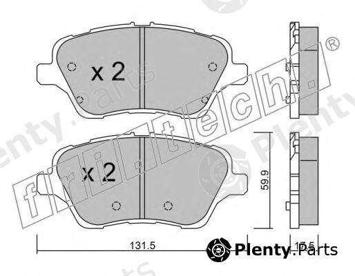  fri.tech. part 992.0 (9920) Brake Pad Set, disc brake