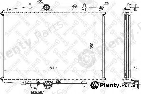  STELLOX part 10-25353-SX (1025353SX) Radiator, engine cooling