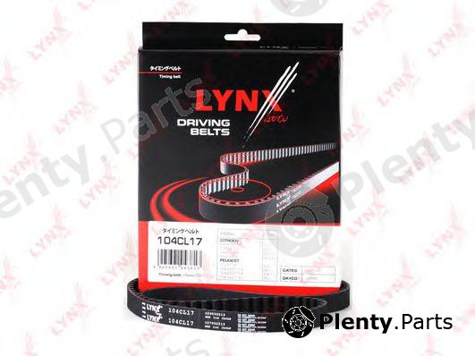  LYNXauto part 104CL17 Timing Belt