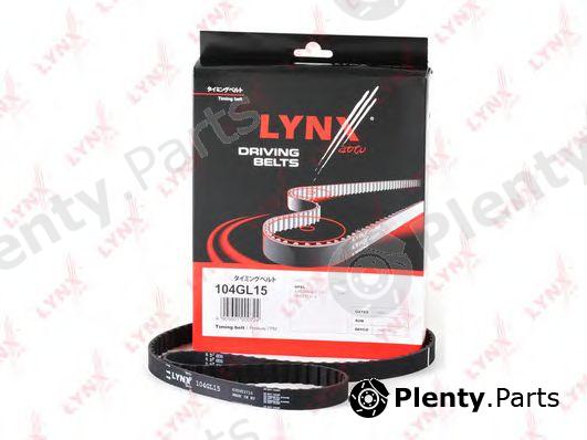  LYNXauto part 104GL15 Timing Belt