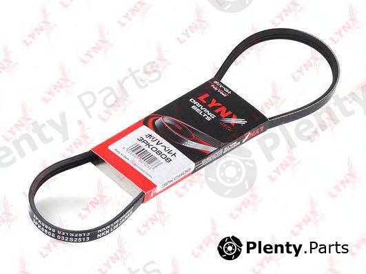  LYNXauto part 3PK0808 V-Ribbed Belts