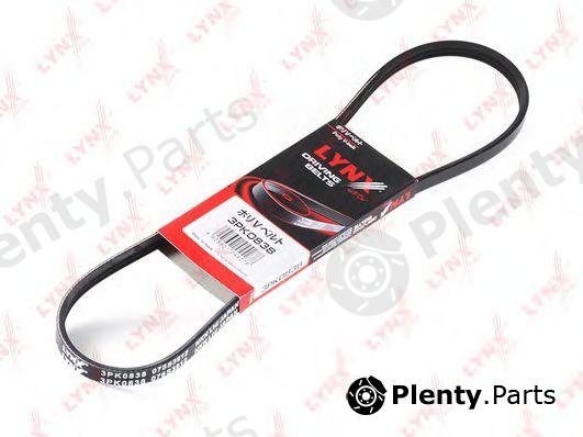  LYNXauto part 3PK0838 V-Ribbed Belts