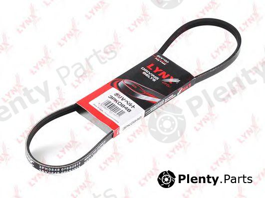 LYNXauto part 3PK0848 V-Ribbed Belts
