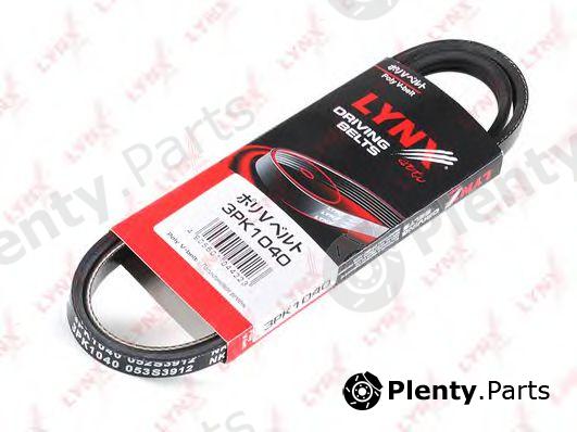  LYNXauto part 3PK1040 V-Ribbed Belts