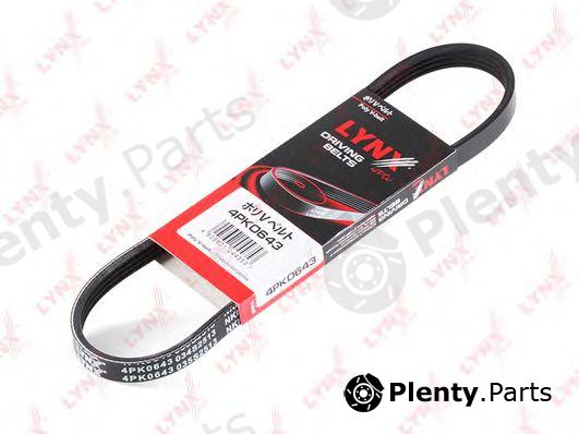  LYNXauto part 4PK0643 V-Ribbed Belts