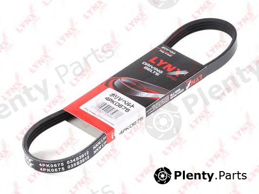  LYNXauto part 4PK0675 V-Ribbed Belts