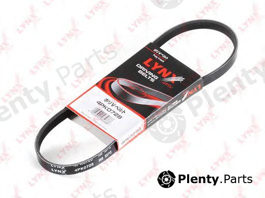  LYNXauto part 4PK0728 V-Ribbed Belts