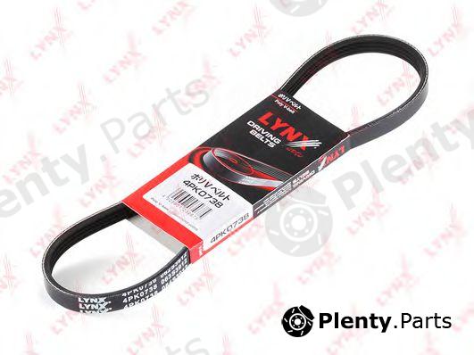  LYNXauto part 4PK0738 V-Ribbed Belts