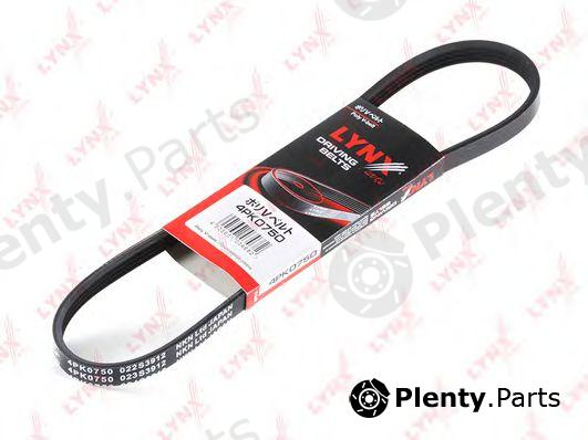  LYNXauto part 4PK0750 V-Ribbed Belts