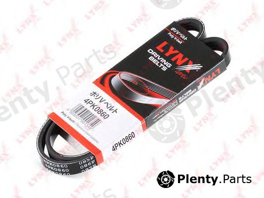  LYNXauto part 4PK0860 V-Ribbed Belts