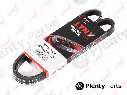  LYNXauto part 4PK0970 V-Ribbed Belts