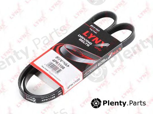  LYNXauto part 4PK1108 V-Ribbed Belts