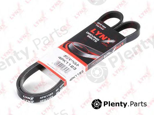  LYNXauto part 4PK1123 V-Ribbed Belts