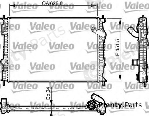  VALEO part 735461 Radiator, engine cooling