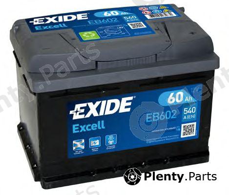  EXIDE part EB602 Starter Battery
