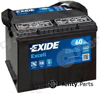  EXIDE part EB608 Starter Battery