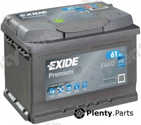  EXIDE part EA612 Starter Battery