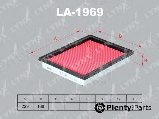  LYNXauto part LA-1969 (LA1969) Air Filter
