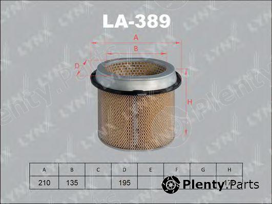  LYNXauto part LA389 Air Filter