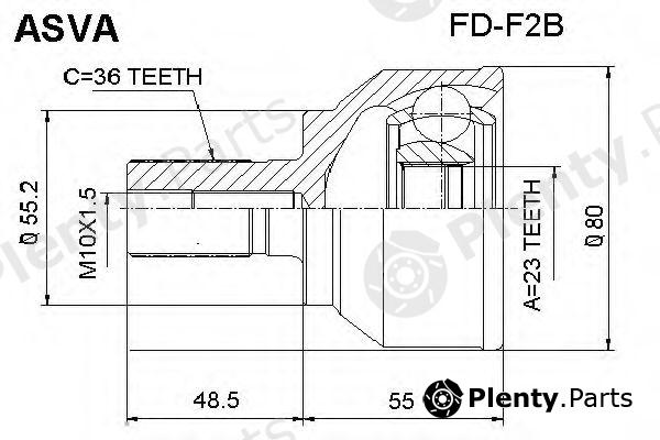  ASVA part FDF2B Joint Kit, drive shaft