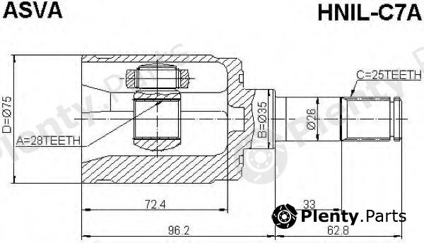  ASVA part HNILC7A Replacement part