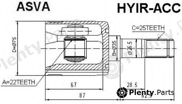  ASVA part HYIRACC Replacement part