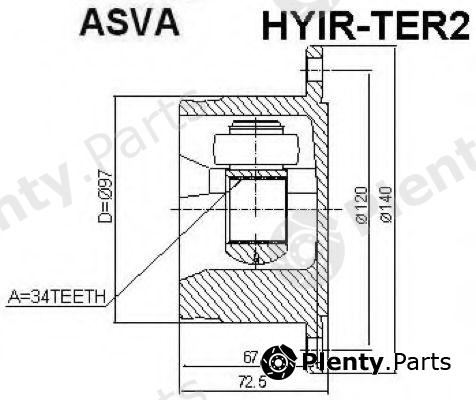  ASVA part HYIRTER2 Replacement part