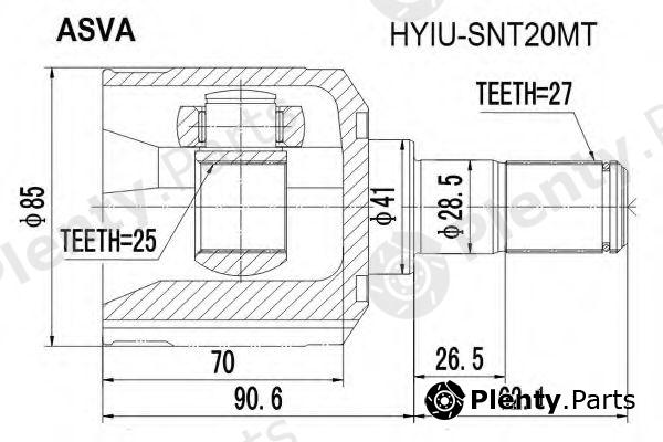  ASVA part HYIU-SNT20MT (HYIUSNT20MT) Replacement part