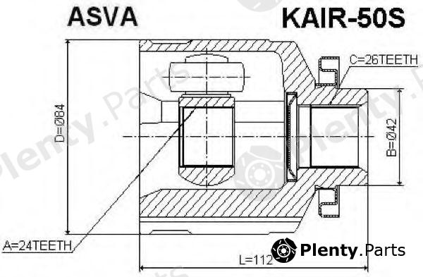  ASVA part KAIR50S Replacement part