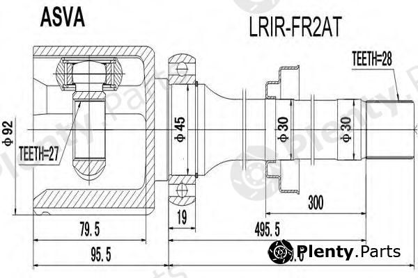 ASVA part LRIRFR2AT Replacement part