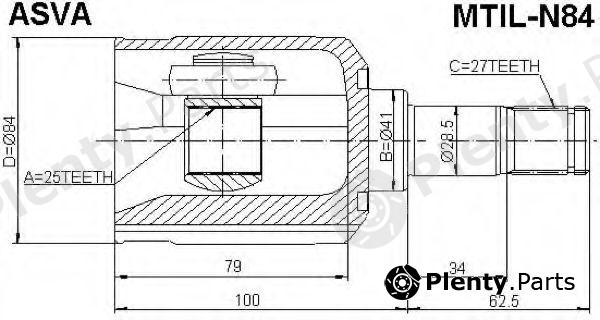  ASVA part MTILN84 Replacement part