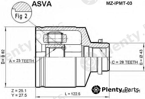  ASVA part MZ-IPMT-03 (MZIPMT03) Replacement part