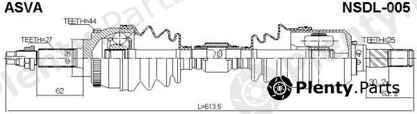  ASVA part NSDL005 Replacement part
