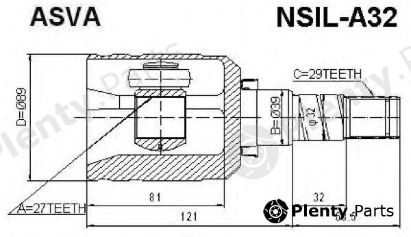  ASVA part NSILA32 Replacement part