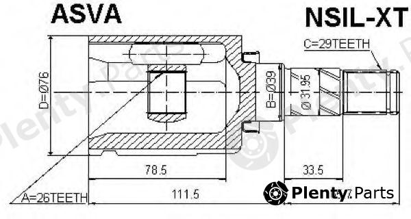  ASVA part NSIL-XT (NSILXT) Replacement part